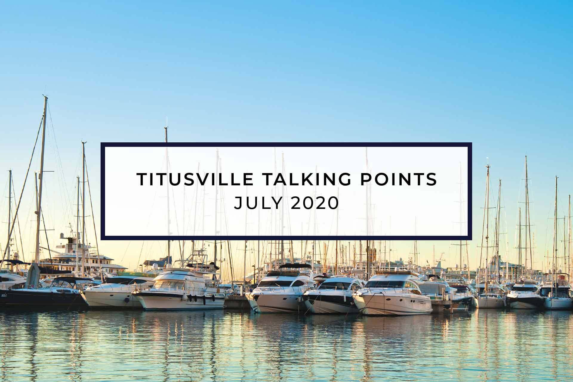 Titusville Talking Points | Titusville Marina